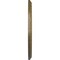 Ekena Millwork Berkshire Medallion (Canopies up to 7"), 15 3/4"OD x 3 7/8"ID x 3/4"P, Mississippi Mud Crackle CM15BEMMC - alternate 4